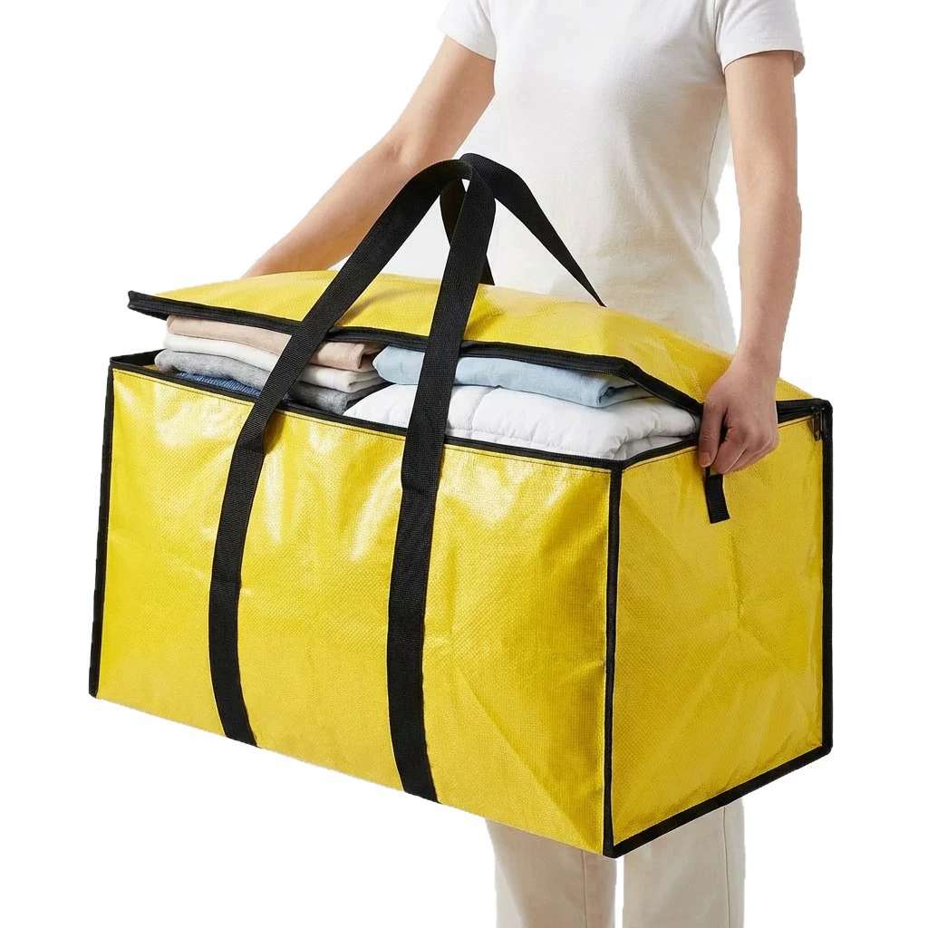 customizable storage bags, pe/pp material, waterproof, ultra lightweight, large capacity, organizer for sorting, moving and travel customizable storage bags, pe/pp material, waterproof, ultra lightweight, large capacity, organizer for sorting, moving and travel