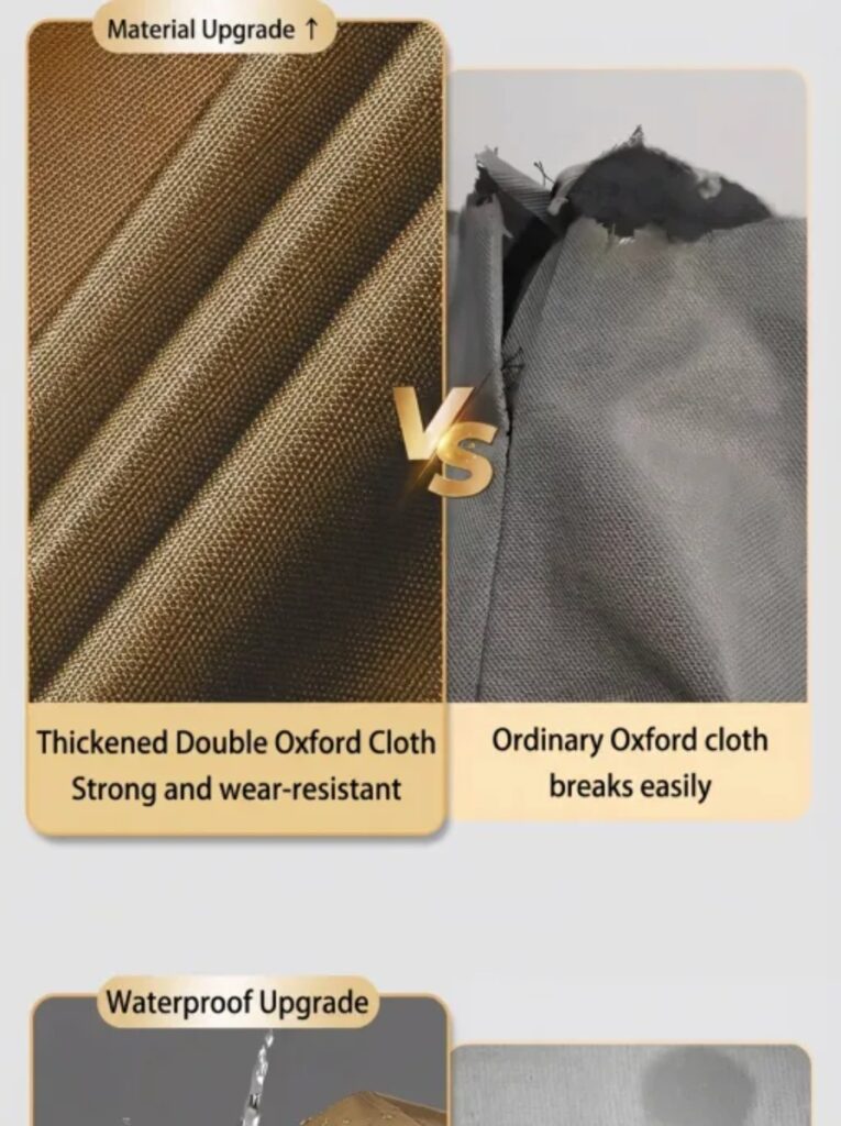 large capacity oxford travel bag, luggage storage bag for clothes & quilts, airline check in duffle bag, ideal for moving & travel