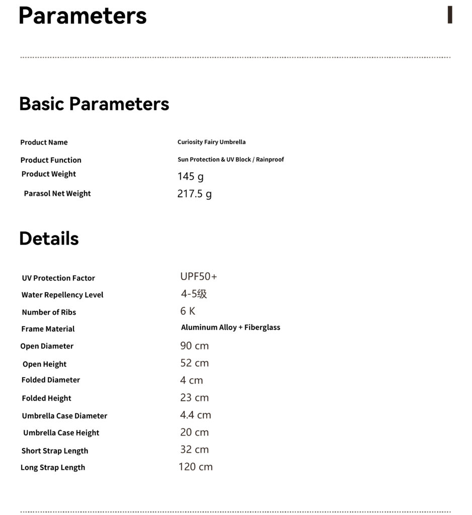 foldable travel umbrella with waterproof hard case, 30d high density fabric, upf 50+ uv protection, windproof fiberglass frame, portable compact umbrella for rain & sun